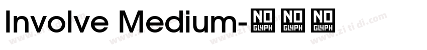 Involve Medium字体转换